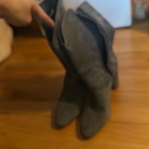 White House black market grey boots